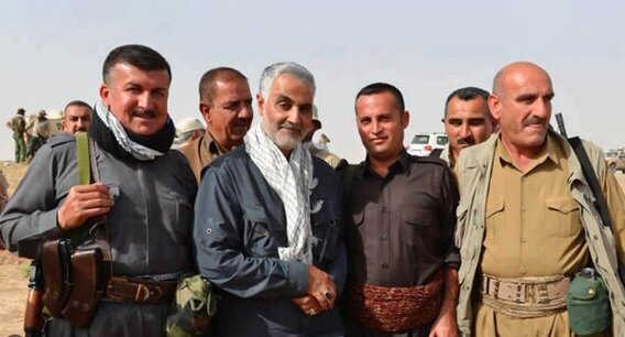 سردار سلیمانی جوانمردانە بە داد اقلیم کردستان رسید