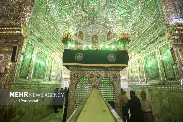 Shah Cheragh holy shrine after terrorist attack
