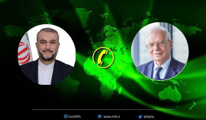 Emir Abdullahiyan ile Borrell telefonda görüştü Emir Abdullahiyan ile Borrell telefonda görüştü