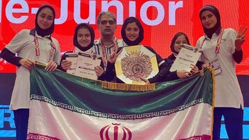 Iran under-17 team win silver at Beijing RobotChallenge 2023