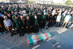 Funeral ceremony for anonymous martyr In Iran’s Hamedan