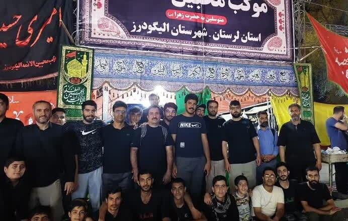 موکب محبین الائمه (س) الیگودرز آماده خدمترسانی به زائران اربعین
