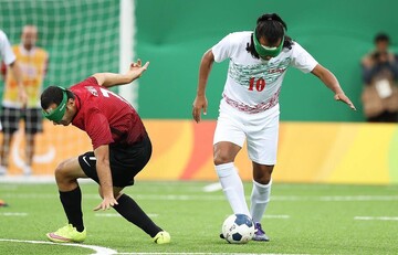 Iran blind football team