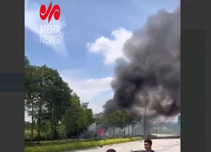 VIDEO: 10 killed as private jet crashes in Malaysia