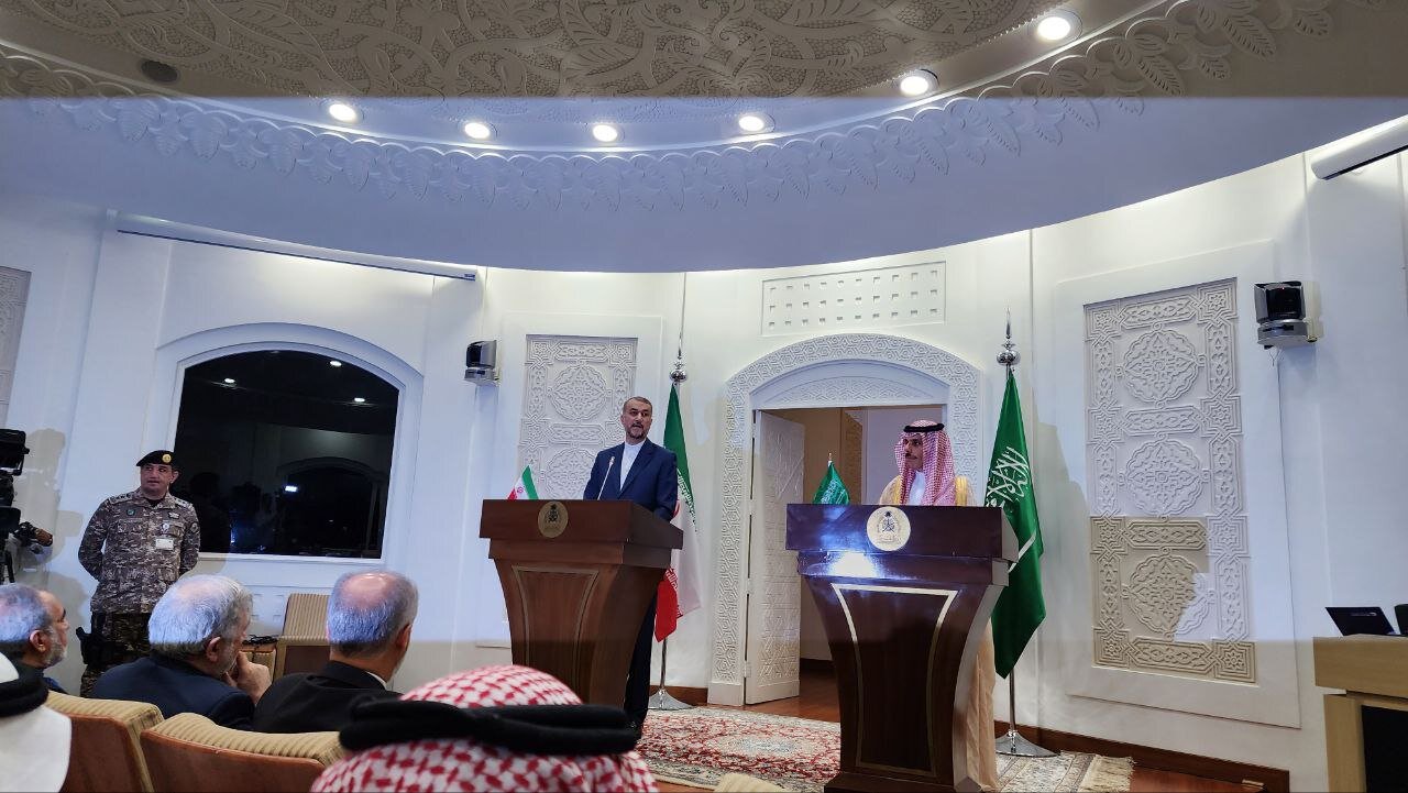 ایران کے ساتھ تعلقات کو وسعت دینا چاہتا ہے/فلسطین کی حمایت جاری رکھیں گے
