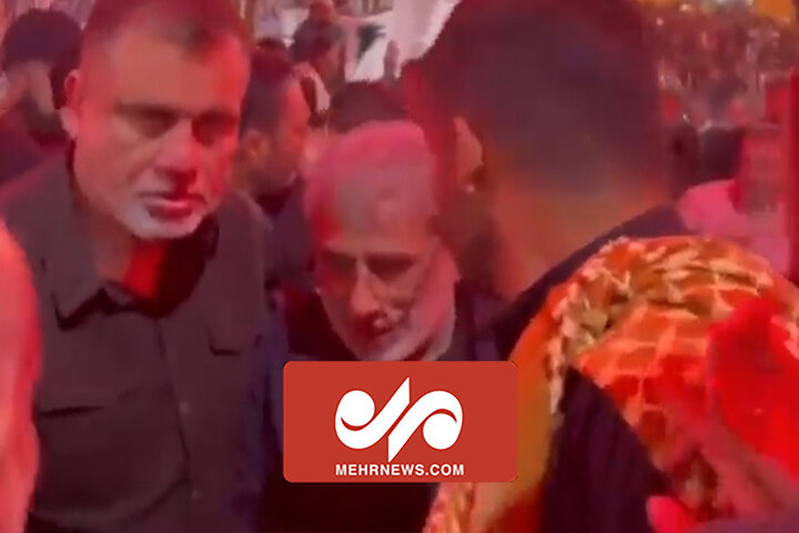 Kudüs Gücü Komutanı Kerbela'da Kudüs Gücü Komutanı Kerbela'da