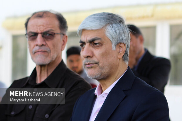 بازدید کیومرث هاشمی و محمودخسروی وفا از اردوی تیم ملی تیراندای