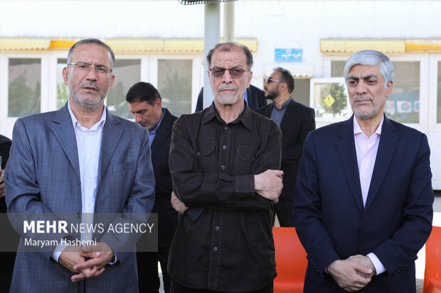 بازدید کیومرث هاشمی و محمودخسروی وفا از اردوی تیم ملی تیراندای 3