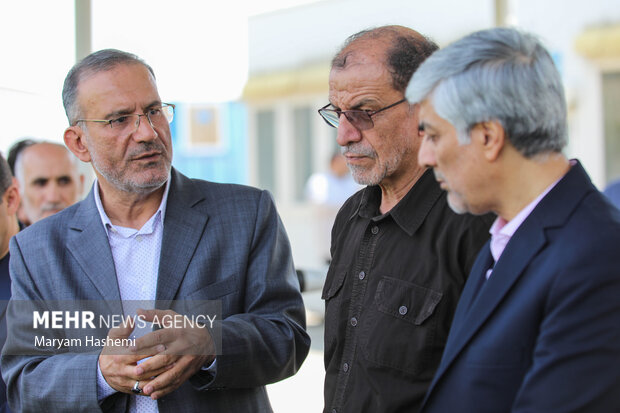 بازدید کیومرث هاشمی و محمودخسروی وفا از اردوی تیم ملی تیراندای 7