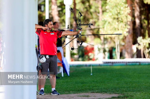 Iran national archery team camp at Azadi Sport Complex
