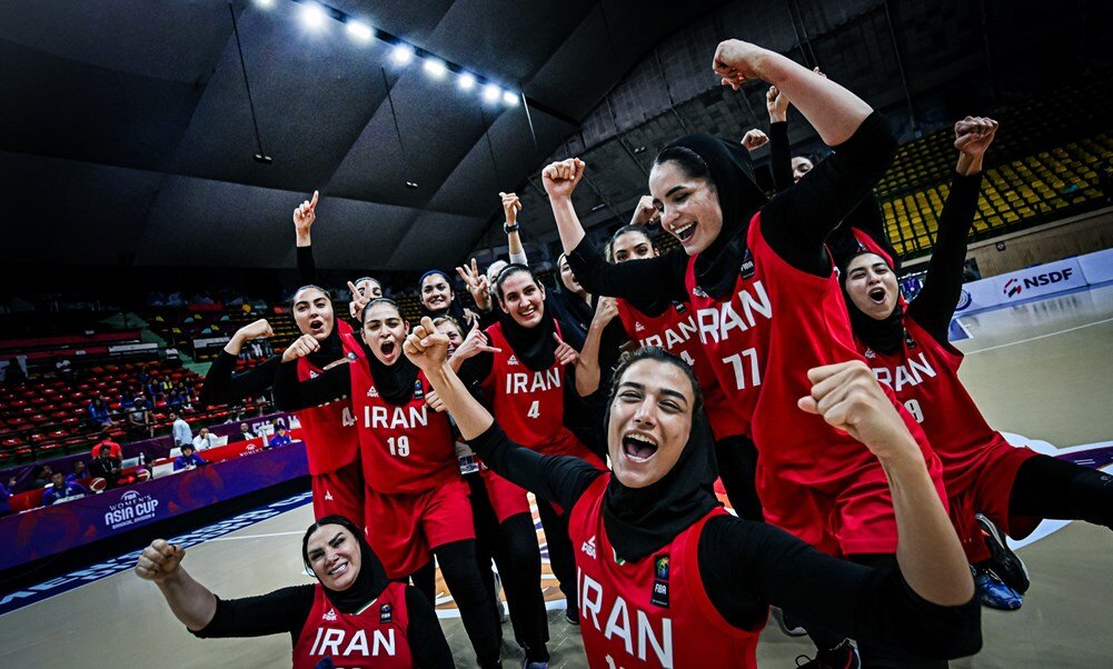 Iran's women's basketball move up 26 places: FIBA rankings