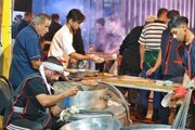 فعالیت مواکب در خدمات رسانی به زوار اربعین در مهران