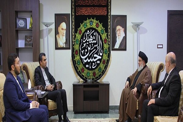 الأمين العام لحزب الله يستقبل ‏مساعد وزير الخارجية الإيراني 