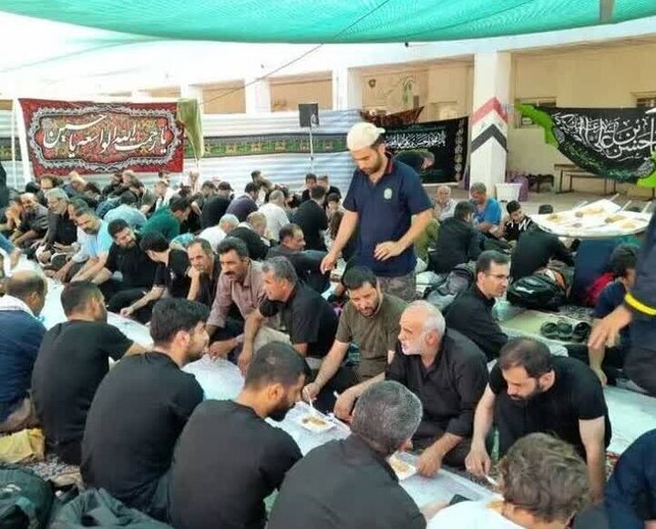 اسکان روزانه ۸۰۰ زائر در موکب امام حسن عسکری (ع) ازنا