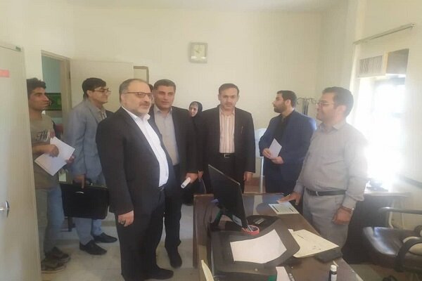 رئیس کل دادگستری کرمانشاه از حوزه قضایی هرسین بازدید کرد