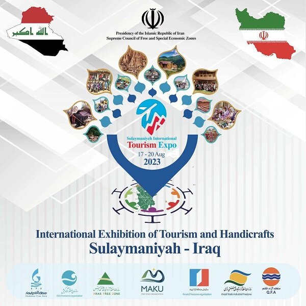 İran Süleymaniye Uluslararası Turizm Fuarı'na katıldı