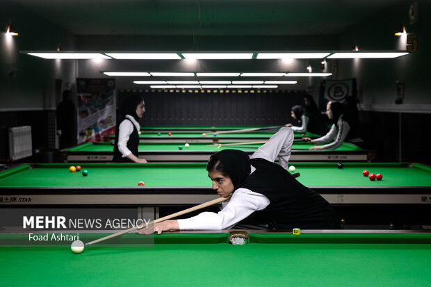 National U-21 women snooker competition