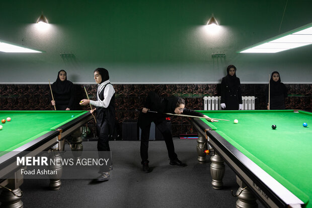 National U-21 women snooker competition