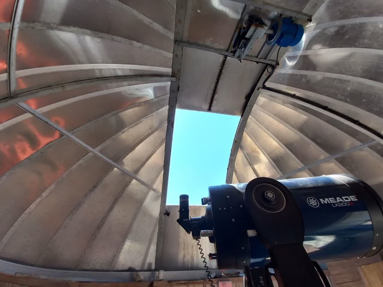 گردشگری رصدخانهای در آلاشت/ خورشید و ماه زیرپای گردشگران