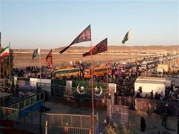 ورود زائران پاکستانی از مرز ریمدان به ایران
