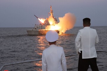 North Korean leader vows to modernize country's navy