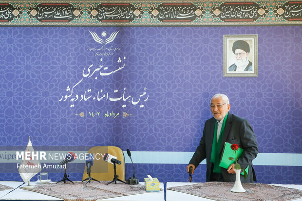 نشست خبری رییس هیئت امنای ستاد دیه کشور