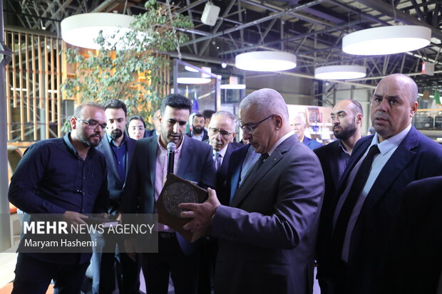 Algerian delegation visit to IHIT in Tehran