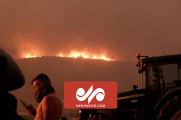 آتش سوزی‌های جنگلی در یونان یک نفر را کشت