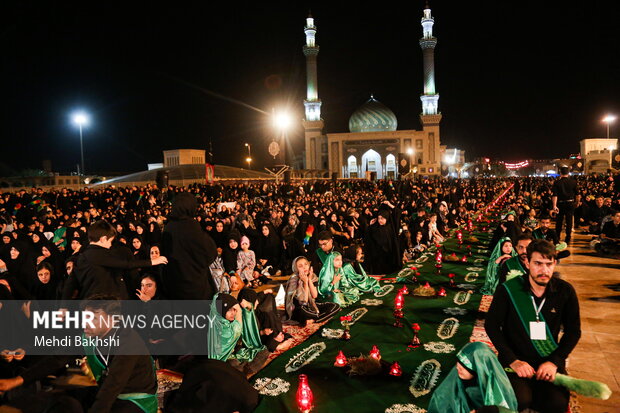 Hazrat Roghayeh (SA) mourning ceremony in Qom
