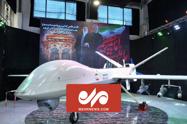 ویڈیو| ایران کی دفاعی صنعت کا قومی دن، "مہاجر 10" ڈرون طیارے کی رونمائی