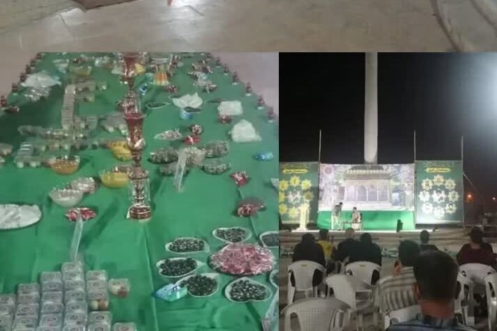 مراسم عزاداری و سفره حاجات حضرت رقیه (س) در ساحل بوشهر برگزار شد