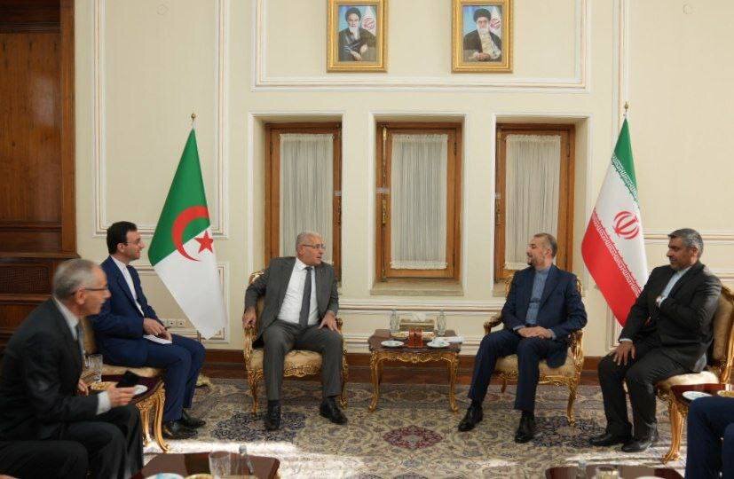 أمير عبداللهيان يؤكد عزم إيران على تطوير العلاقات مع الجزائر في مختلف المجالات