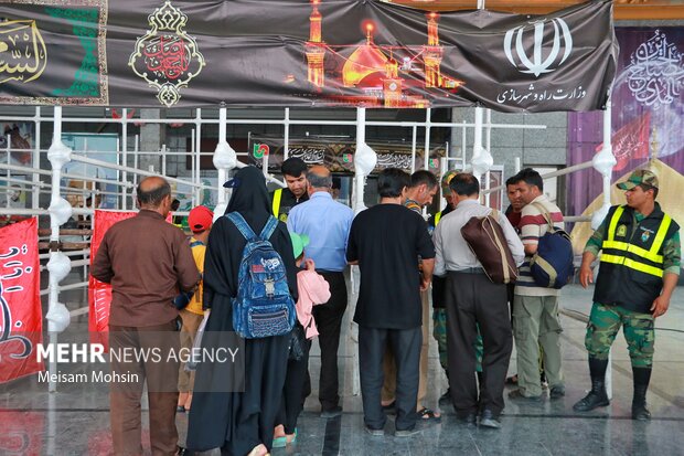 تردد زائران در خوزستان در آستانه نیم میلیونی شدن/ حرکت روان است