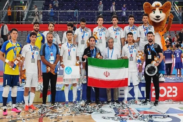 إيران تحرز مرتبة الوصافة لكرة الصالات بدورة الألعاب الجامعية العالمية