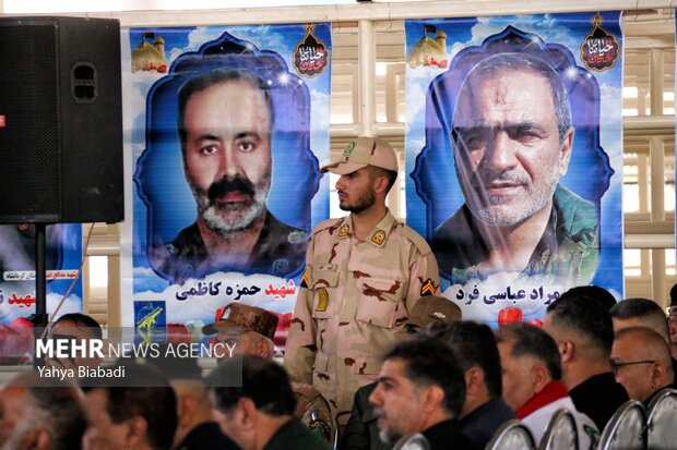 آئین افتتاحیه خدمت رسانی به زائران  اربعین در مرز خسروی