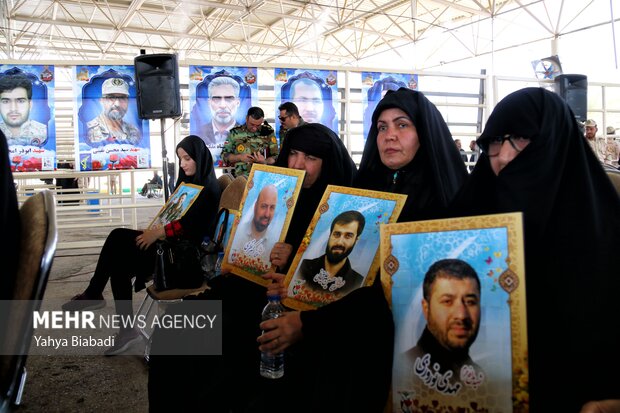 آئین افتتاحیه خدمت رسانی به زائران  اربعین در مرز خسروی