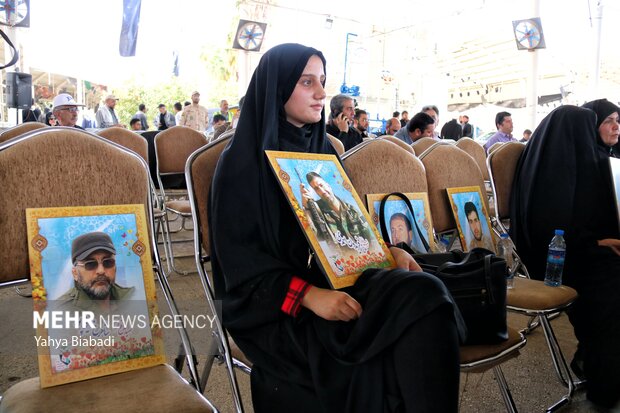 آئین افتتاحیه خدمت رسانی به زائران  اربعین در مرز خسروی