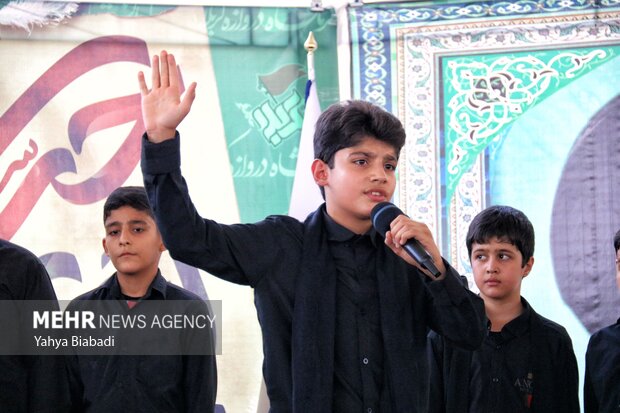 آئین افتتاحیه خدمت رسانی به زائران  اربعین در مرز خسروی