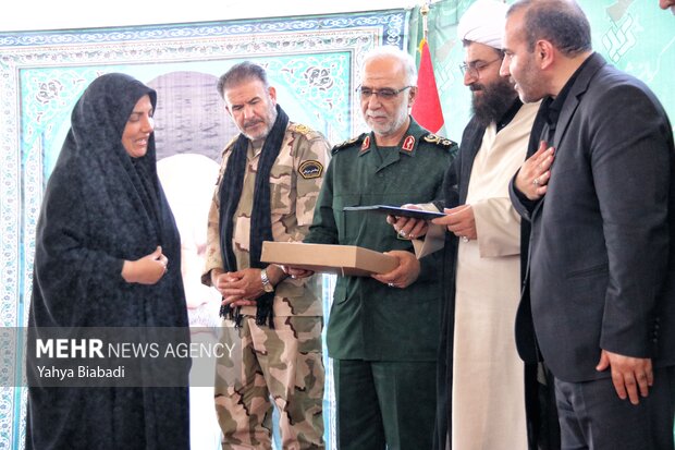 آئین افتتاحیه خدمت رسانی به زائران  اربعین در مرز خسروی