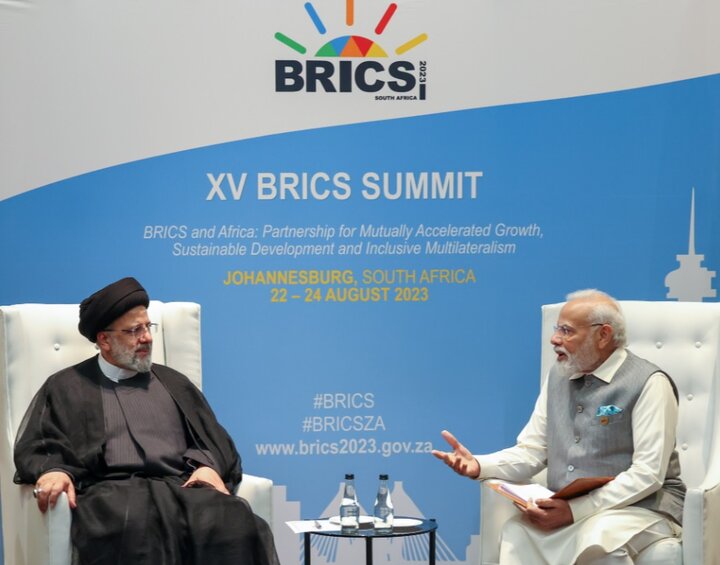 ایران کی برکس میں شمولیت پر خوشی ہوئی، ہندوستانی وزیر اعظم