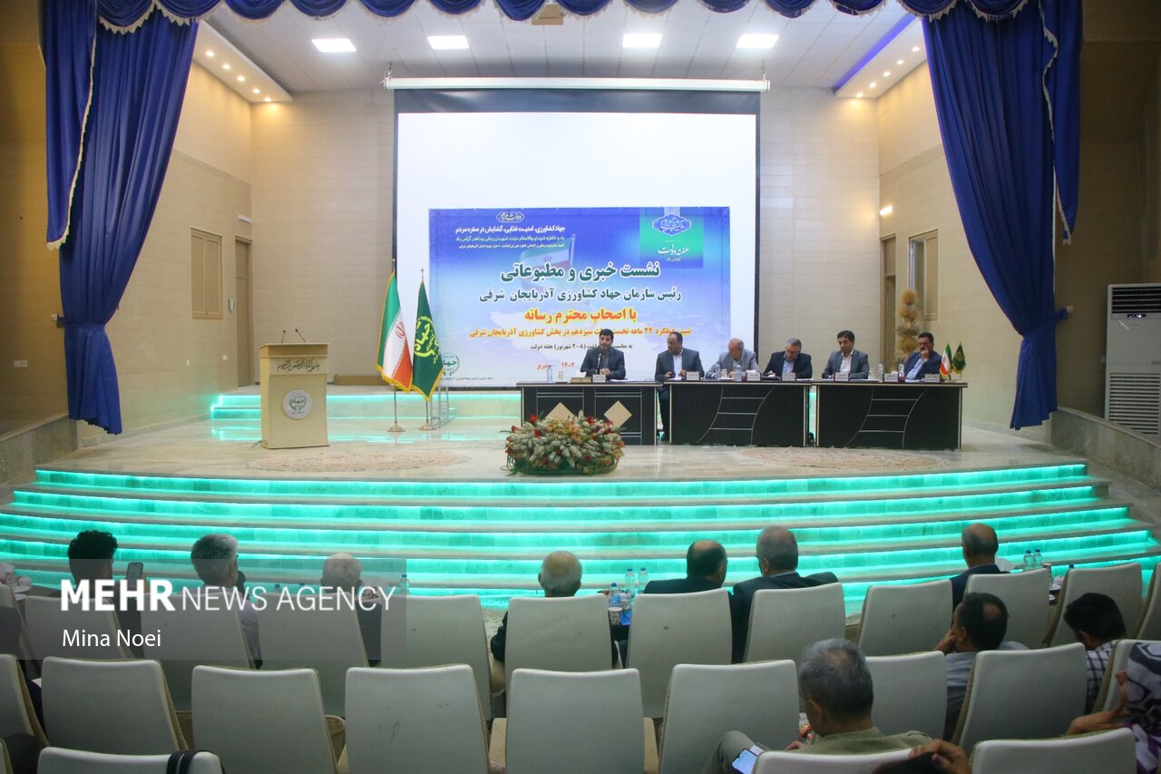 ۱۳ شرکت دانش بنیان در حوزه کشاورزی آذربایجان شرقی فعالیت می کنند