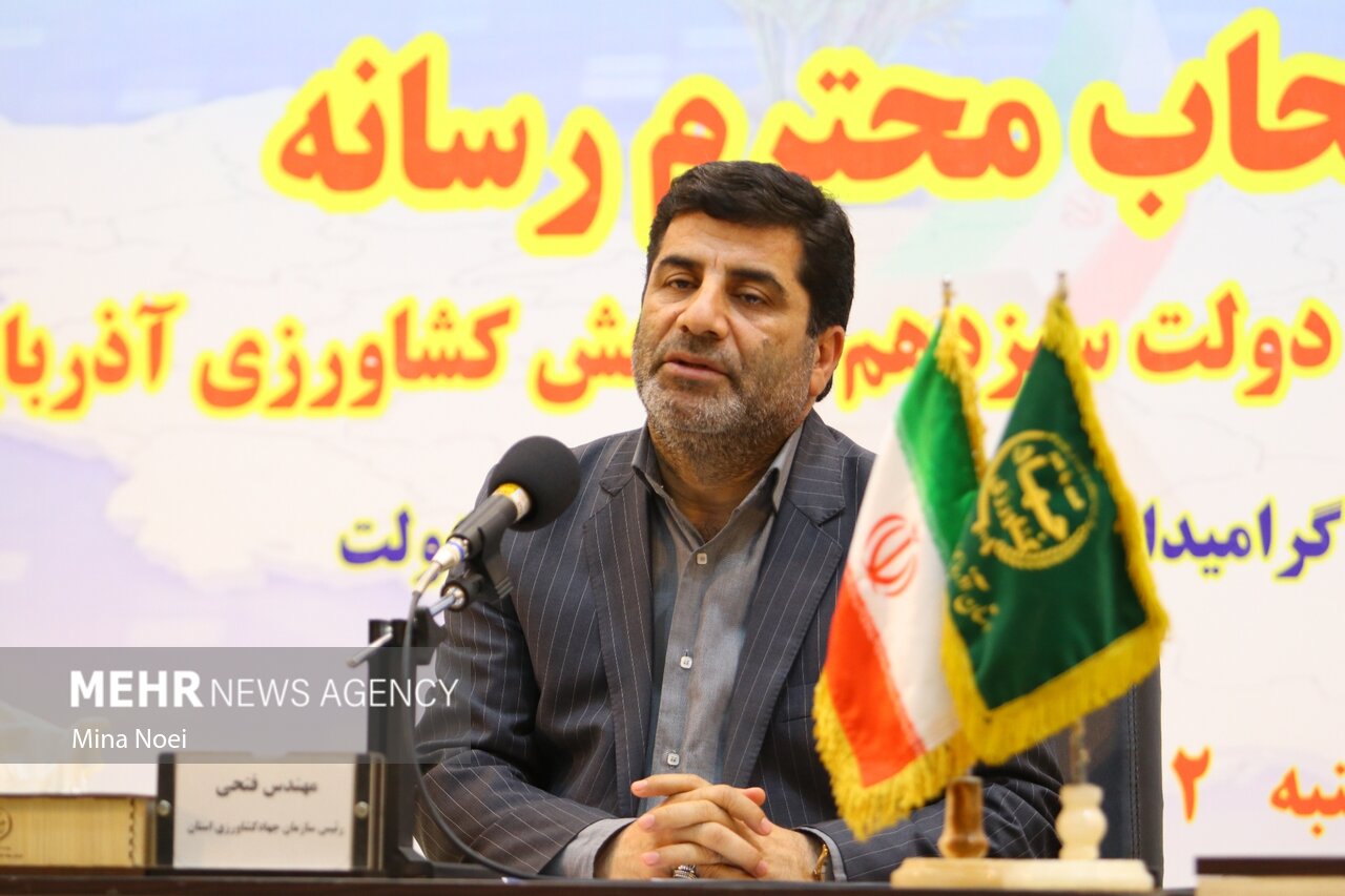 ۱۳ شرکت دانش بنیان در حوزه کشاورزی آذربایجان شرقی فعالیت می کنند