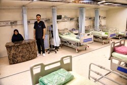 ارائه خدمات درمانی توسط درمانگاه قمر بنی هاشم میناب در کربلا