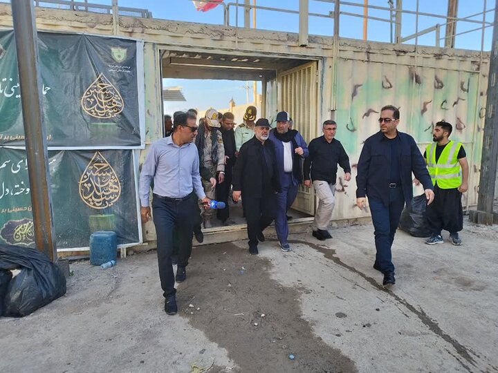 وزیر کشور از پایانه مرزی مهران بازدید کرد