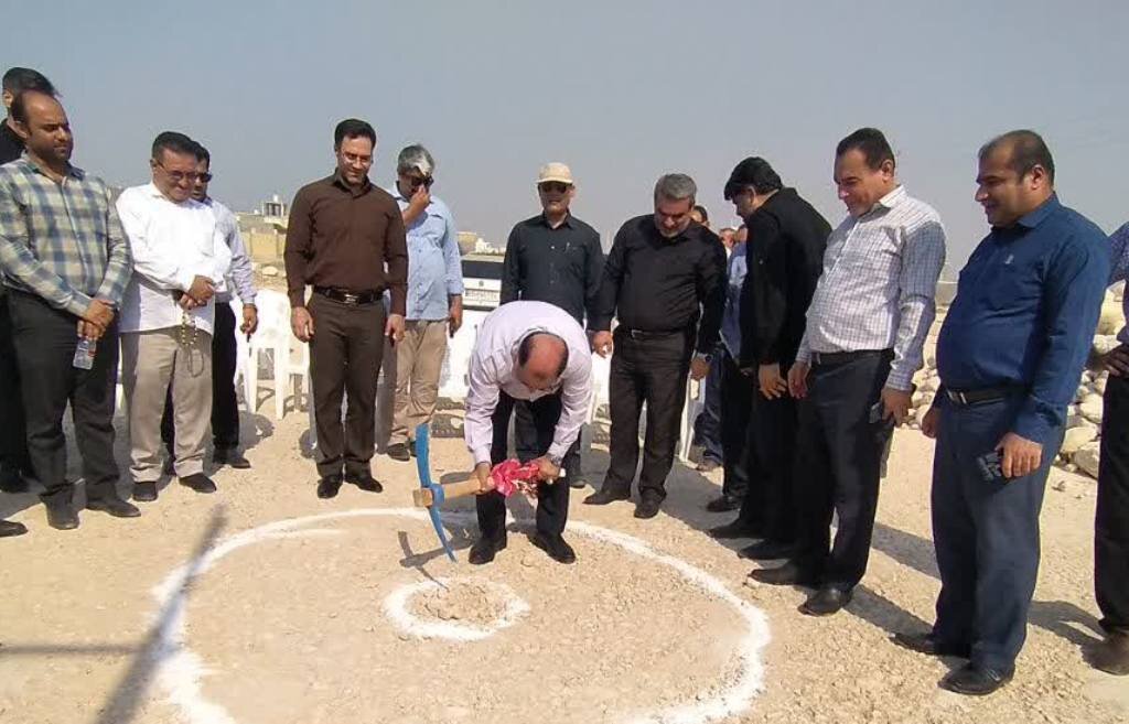 عملیات اجرایی مدرسه ۱۲ کلاسه در گناوه آغاز شد