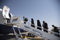 اعزام زائران اربعین از فرودگاه ارومیه با اجرای برنامه های فرهنگی