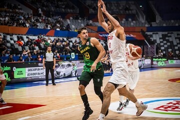 شکست تیم ملی بسکتبال ایران برابر برزیل در نیمه نخست