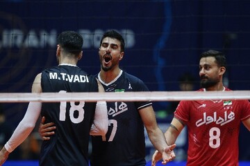 Iran volleyball team thrash Nepal at Asian Games