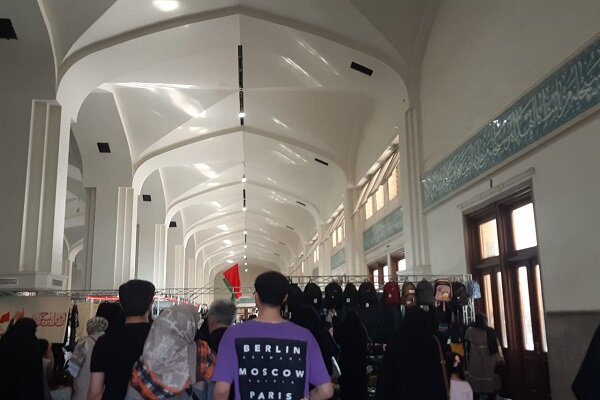 نمایشگاه سلام و عرضه محصولات بومی برای زائران اربعین