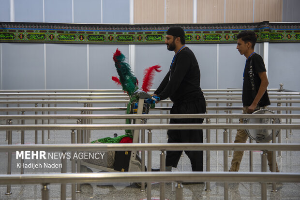 اعزام زائران اربعین حسینی از فرودگاه اصفهان